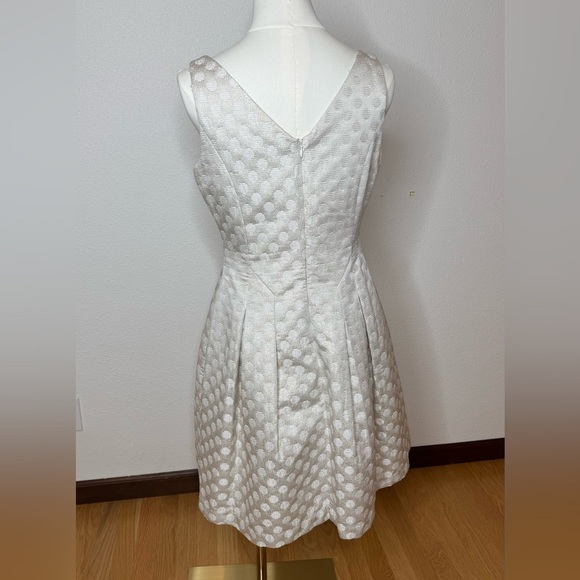 LAUREN Ralph Lauren Polkadot Fit Flare Mini Dress. - Picture 10 of 12